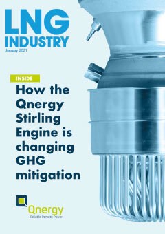 Coverimage of the LNG Industry Magazine